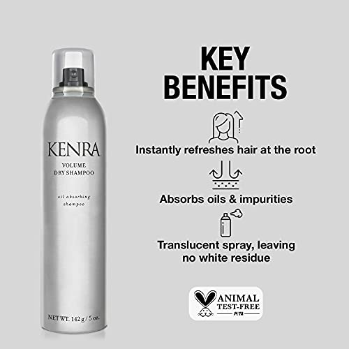 Kenra Volume Dry Shampoo Oil Absorbing Shampoo Translucent, Volume