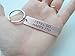Copper Tag Keychain Engraved with I Still Do, Happy 7th Handmade 7 Year Anniversary