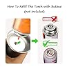 Blow-Torch-Professional-Kitchen-Cooking-Torch-with-Safety-Lock-Adjustable-Flame-Refillable-Mini-Blow-Torch-Lighter-for-Crafts-Cooking-BBQ-Baking-Brulee-Creme-DIY-SolderingButane-Gas-Not-Included Blow Torch, Professional Kitchen Cooking Torch with Safety Lock, Adjustable Flame Refillable Mini Blow Torch Lighter, for Crafts Cooking BBQ Baking Brulee Creme DIY Soldering(Butane Gas Not Included)