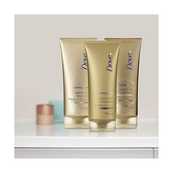 Dove DermaSpa Summer Revived Medium to Dark Gradual Self-Tan Body Lotion 200 ml