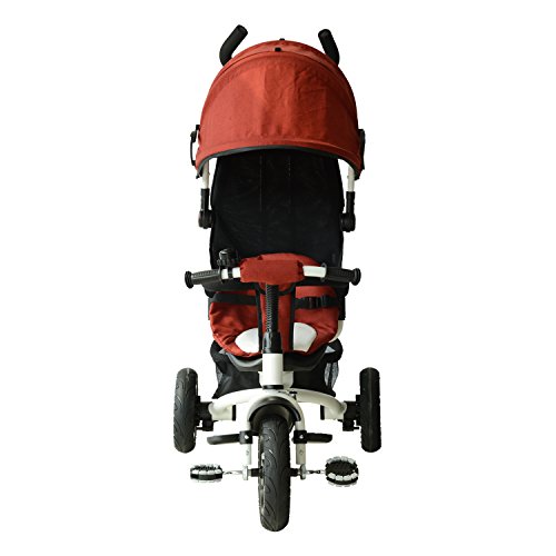 qaba 2 in 1 tricycle