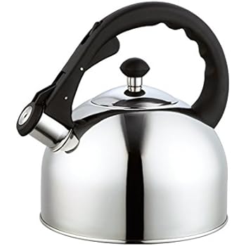 Homeinart Whistling Tea Kettle Stainless Tea Kettles Stovetop 2.6 QT