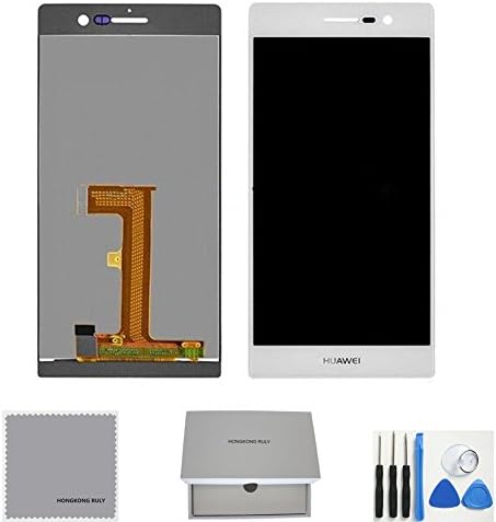 Full LCD Touch Screen Digitizer Assembly Replacement for Huawei Ascend P7 (white)