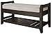 Lifestyle Turino Storage Bench, Gray