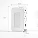 USB Wall Charger, 4 - AC Power Outlet Adapter Plug + Quick Charge Dual USB Ports Charging Station + Dusk to Drawn Sensor Night Light for iPhone 6 Plus/6/5S/5C/5/4S iPad Pro/Air/Mini Smartphone, Tablet