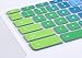 [2 Pack]Keyboard Cover Skin compatible Acer chromebook R11 11.6 inch CB3-131 CB3-132,CB5-132T,CB3-131,Chromebook R 13 keyboard cover, CB5-312T,Chromebook 15,CB3-531 CB3-532 CB5-571 C910,Rainbow+clear