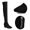 NNG-Women-Boots-Winter-Over-Knee-Long-Boots-Fashion-Boots-Heels-Autumn-Quality-Suede-Comfort-Square-Heels-US-Size