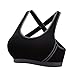 Jarseen Women's Seamless Sports Bras with Removable Pads Push Up Fitness Workout Yoga Bra