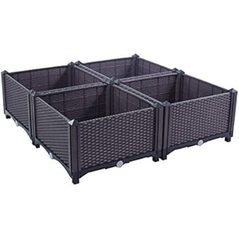 Amazon.com: Keter 238699 Easy Grow Elevated Garden Bed 