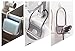 Momshand Kitchen Sponge Holder, Sink Caddy Brush Soap Dishwashing Drainer Rack Hold Ladle Hanger Fork Storage Organizer
