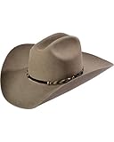 Stetson Men's Stone Portage 4X Buffalo Felt Cowboy Hat