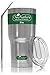 HEIGOO SeeNature Stainless Steel Tumbler - 30oz, Double Wall, Vacuum Insulated Keeps Your Drink Hot Longer - Cup, Lid & Straw, Coffee Travel Mug Set