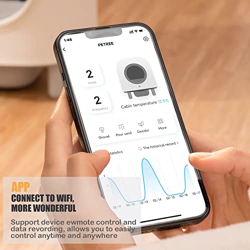 GOLDBOSS SelfCleaning Cat Litter Box with Litter Mat，Automatic Litter