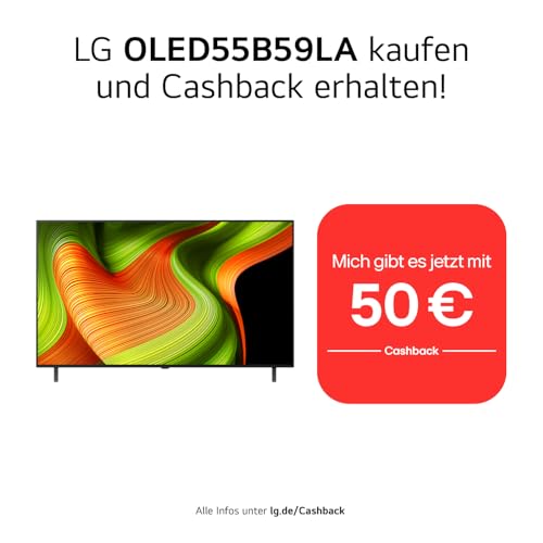 LG OLED55B59LA TV 55 Zoll (139 cm) 4K OLED AI TV (α8 Gen2 4K AI Prozessor, webOS 25, 120Hz) [Modelljahr 2025] 2