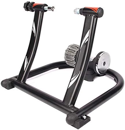 Bike TrainRoad Machine Smart Wire-controlled Indoor Mountain Road Training Platform Turbo Trainer,Variable Resistance Indoor Bike Trainer For Road & Mountain Bicycles Smooth/Quiet/Road-like feel