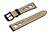 SWISS REIMAGINED Quick Release Leather Watch Band Carbon Fiber Embossed Racing Rally Style Genuine Leather Replacement Watch Strap with Brushed Black Stainless Steel Buckle