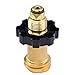 GasSaf 4FT RV Pigtail Propane Hose, Propane Tank Pigtail Connector for Standard Two-Stage Regulator, RV Propane Hose Replacement with 1/4