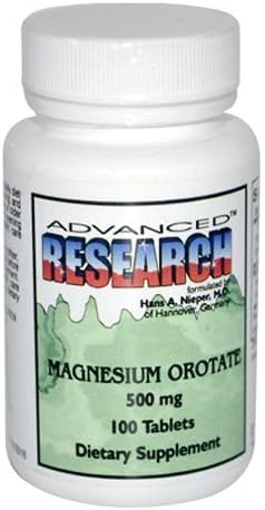 NCI Advanced Research Dr. Hans Nieper Magnesium Orotate Tablets, 500 Mg, 100 Count by NCI Advanced Research