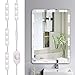 Led Vanity Mirror Lights Kit, Viugreum 60 LEDs 10FT 1200LM Dimmable Makeup Mirror Lights, 6000K Daylight White with Dimmer for Dressing Table, Bathroom, Decorative Walls