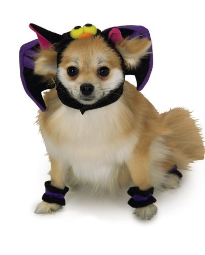 Rubie's Pet Costume, Medium, Bat Headpiece with Cuffs