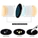 LENSKINS 82mm ND64 Filter, 6 Stop Neutral Density Filter for Camera Lenses, 16-Layer Multi-Resistant Coated, German Optics Glass, Weather-Seal ND Filter with Lens Cloth