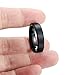 Tungary Jewelry Tungsten Carbide Rings for Men Women Wedding Engagement Band Promise Brushed 6mm Size 6-14 2 Pcs a Set