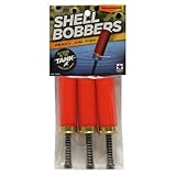 Fishing Ammo Shell Bobbers, 3 Per Pack