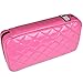 64 Capacity Pu Leather Cover CD / DVD Wallet, Various Colors - Rose