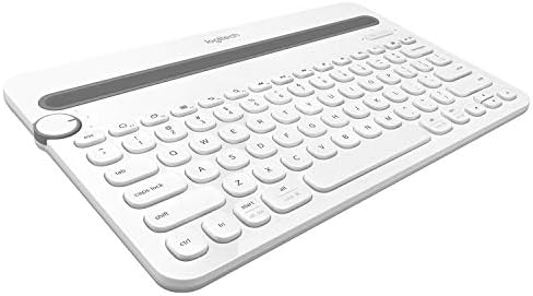 Amazon Com Logitech Bluetooth Multi Device Keyboard K480 White For Windows And Mac Computers Android And Ios Tablets And Smartphones Computers Accessories