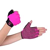 Pink Rowing Gloves for Women by Hornet Watersports - Ideal for Indoor Rowing, Sculling, Kayak, SUP, Outrigger Canoe, Dragon Boat and other Watersports