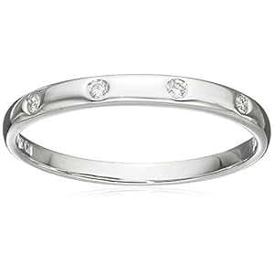 Amazon Collection 10k Gold Diamond Band