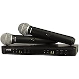 Shure BLX288/PG58-H9 Wireless Vocal Combo with PG58 Handheld Microphones, H9