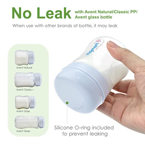 Maymom WideMouth Milk Storage Collection Bottle with Travel Cap and Sealing Ring ; Can Replace