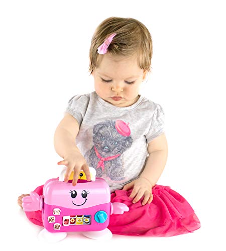 image for KiddoLab Musical Pop Up Mrs. Toaster Light Sound Kitchen Toy Kids. Toy