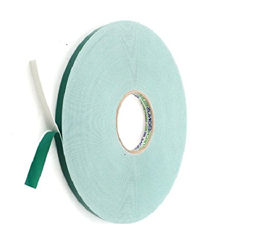 BONUS Eurotech 2BF42.10.0015/010A# Double Sided Self Adhesive Foam Tape, Acrylic Based Adhesion On Both Sides, Width 15 mm, Length 10 m, Foam, Total Thickness 0.8 mm, White