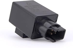 Aharon Universal 12V LED/Halogen Flasher Relay | Honda 4-pin Connector | Automatic Operation | Motorcycle Turn Signal Relay