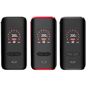 Augvape VX200 200W TC Box Mod Akkuträger e Zigarette Farbe Silber