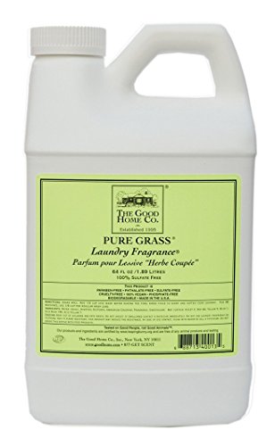 THE GOOD HOME COMPANY LAUNDRY FRAGRANCE, PURE GRASS, 64 OUNCE