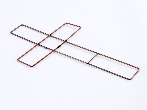 10 x Flat Wire Frame Crosses for Christmas Floristry Wreath Making 18 Inch by Smithers Oasis
