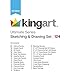KINGART 152 Ultimate Series 124 Pc. Pastel and Pencil SKETCHING & DRAWING ART SET with Paper Pads, For All Skill Levels including Beginner/Student, Great Gift