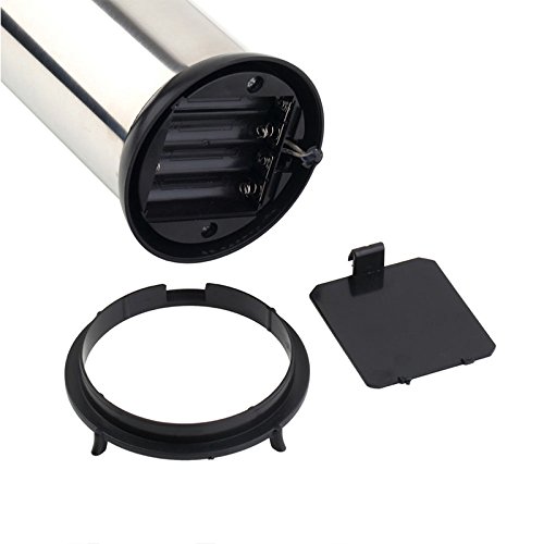 image for AmazeFan Touchless Stainless Steel Liquid Soap Dispenser, Automatic Lo