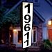 Solar Lighted Address Sign by Eternal Light | Personalized House Plaque Helps Emergency Responders Locate Your Home