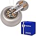 WeeptWorld Ashtray, with Lid and Holders for Outdoor and Indoor - Stainless Steel Ashtray for Cigarettes, Windproof, with Locking Lid for Safety, Good Gifts for Women and Men, Ash Tray Decor