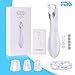 Blackhead Remover Vacuum - Electrical Pore Cleaner Vacuum - Acne Comedone Extractor Suction Microdermabrasion Devices with Massage Function by AESFIN (Blackhead Remove)