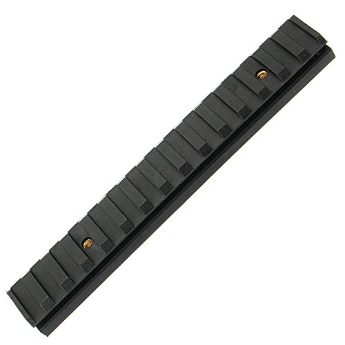 HITSAN WORKER Toy Plastic Picatinny Weaver Top Rail Slot Toys For Nerf Replacement Accessory 16cm One Piece