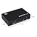 LONGKO HDMI Splitter Digital 1X4 HDMI Switch for Full HD 1080P Support 3D Blu-ray (1 In 4 Out )