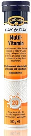 Krueger Multi-Vitamin Effervescent Tablets (Pack of 6) by Krueger