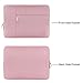MOSISO Laptop Sleeve Bag Compatible 13-13.3 Inch MacBook Pro, MacBook Air, Notebook, Polyester Fabric Multifunctional Protective Carrying Case Cover, Pink