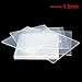 Fencia 15Pcs Dental Lab Soft Splint Material Plastic Thermoforming Sheet for Vacuum Forming 5''X5''X0.059''