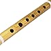 Unique Birthday Gift Ideas 14 Inch Authentic Indian Wooden Bamboo Flute in 'B' Key Fipple Woodwind Musical Instrument Recorder Traditional Bansuri Hand Crafted Novelty Gifts Men Women Kids
